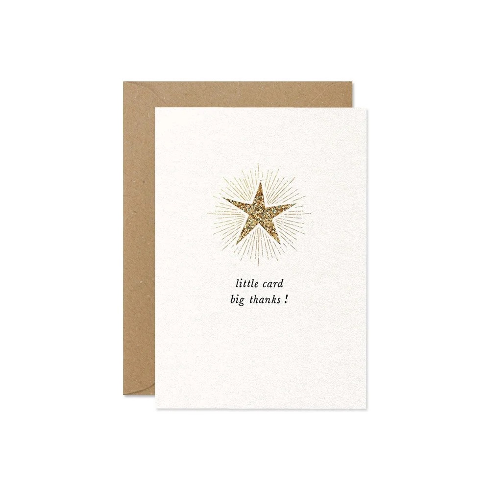 Big Thanks Mini Card Big Thanks Mini Card