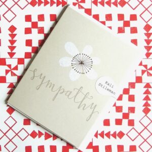 Mini Gold Foiled Sympathy Card Mini Gold Foiled Sympathy Card