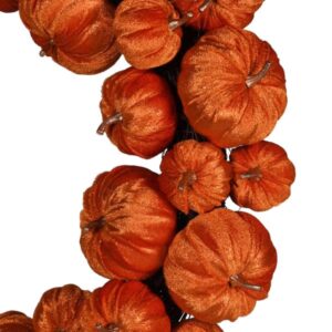 Orange Pumpkin Wreath Orange Pumpkin Wreath