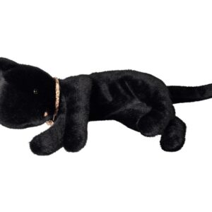 Sleeping kitten plush, Medium – Black Sleeping kitten plush, Medium Black