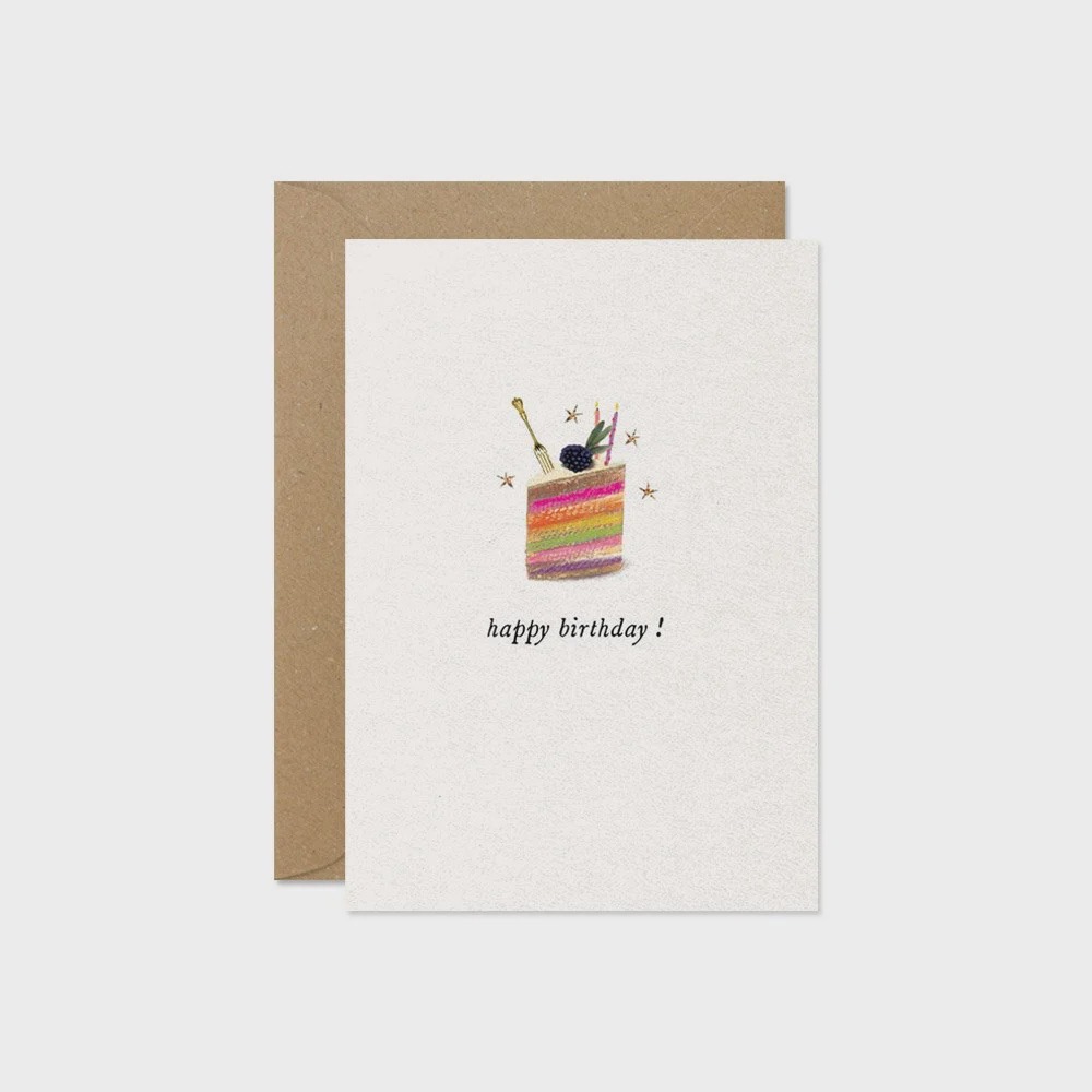 Birthday Cake Mini Card Birthday Cake Mini Card