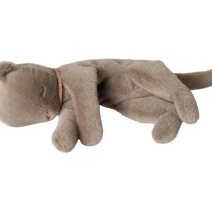 Sleeping kitten plush, Medium – Grey Sleeping kitten plush, Medium Grey