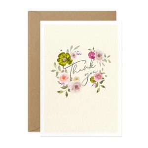 Thank You Floral Card Thank You Floral Card