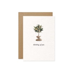 Thinking Of You Olive Tree Mini Card