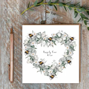 Happily Ever After (Bees & Eucalyptus) Card IMG 1040.webp