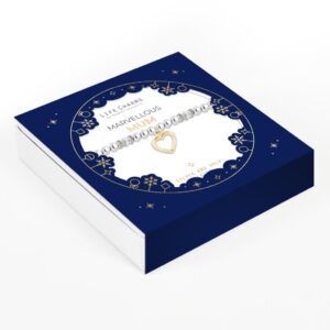 Mum Silver and gold charm bracelet with Christmas sleeve IMG 1338.jpeg
