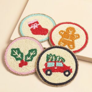 Festive Beaded Coasters – Set of 4 IMG 7831.jpeg