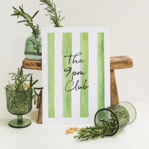 The 9pm Club A4 Digital Print