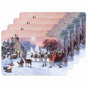 Christmas Magic Placemats Set of 4