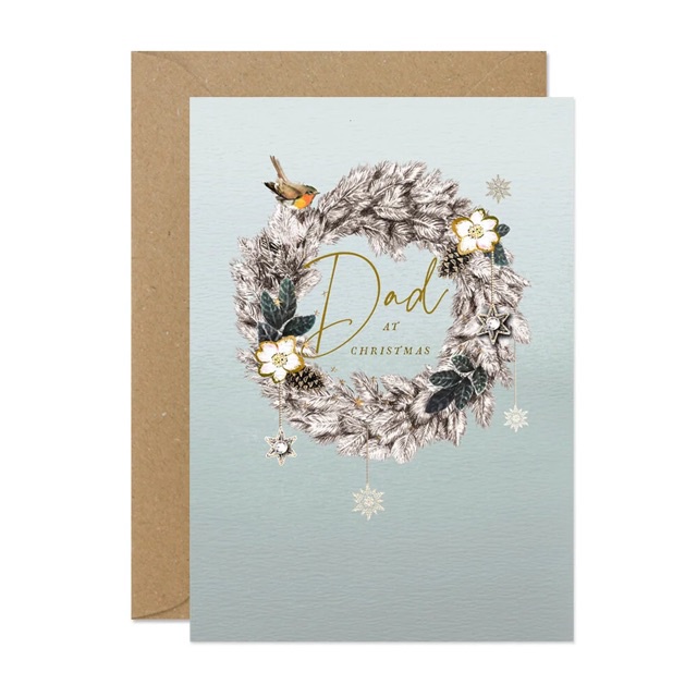 Dad Christmas Card Dad Christmas Card