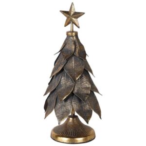 Gold Christmas Tree with Star Gold Christmas Tree with Star
