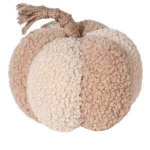 Large Beige Fluffy Pumpkin Large Beige Fluffy Pumpkin