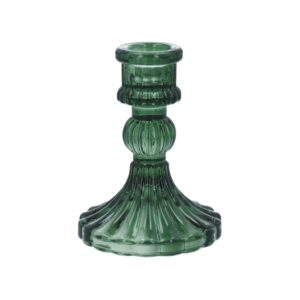 Emerald Green glass candlestick classic Emerald Green glass candlestick classic