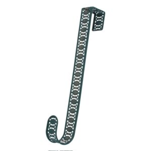 Green Metal Wreath Hanger Green Metal Wreath Hanger
