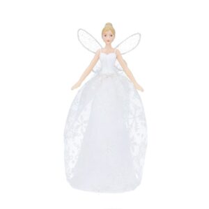 Resin Tree Top Fairy – 19cm White Resin Tree Top Fairy 19cm White